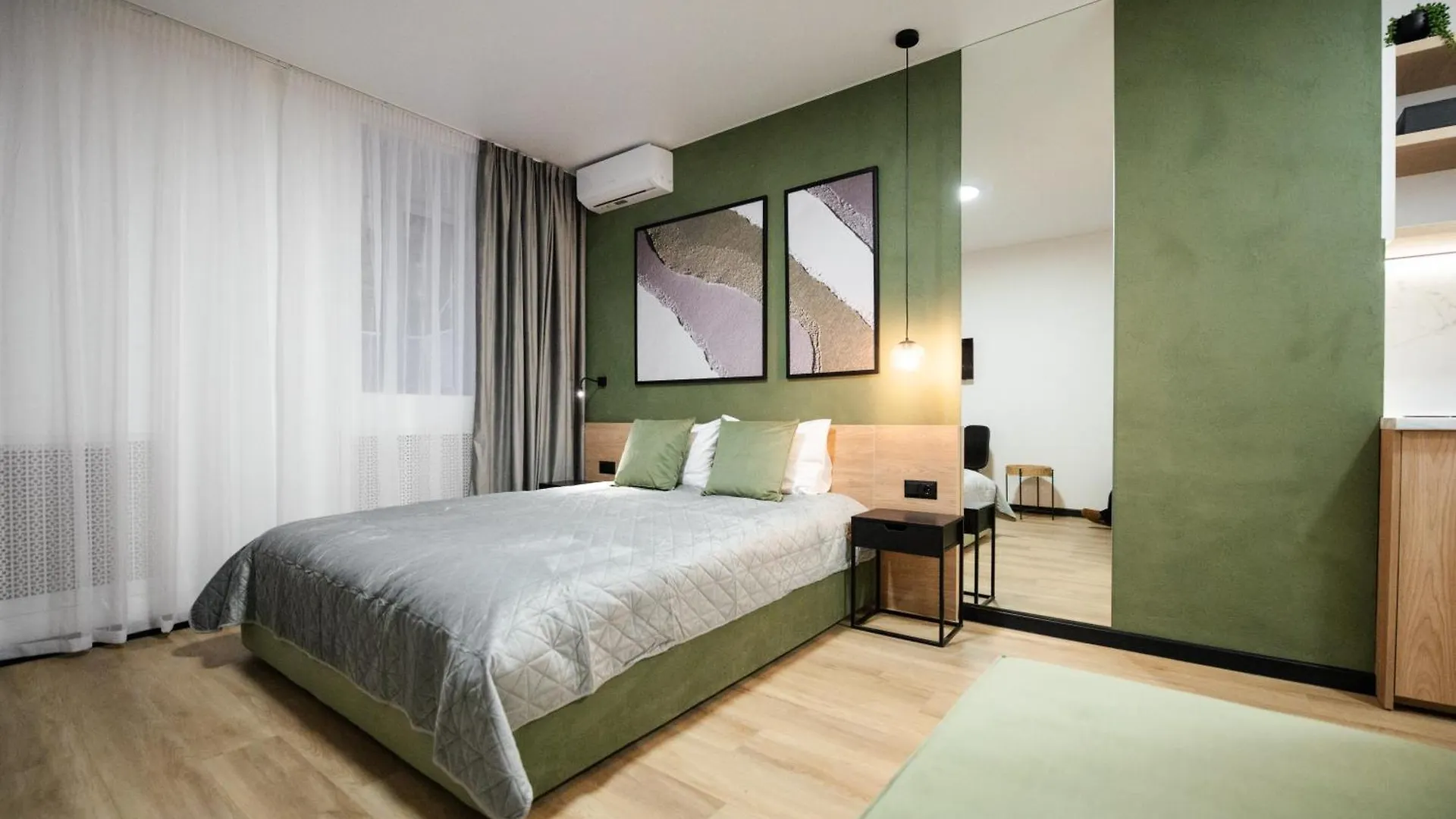 Апартаменти Myfreedom Поруч Із Метро Поштова Площа Kiev Apartamento